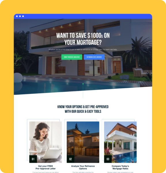 Mortgage Broker Website Design