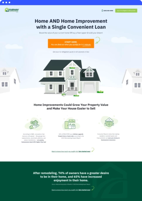 Renovation Loan Website