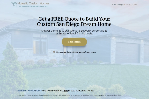 Home Builder Quote