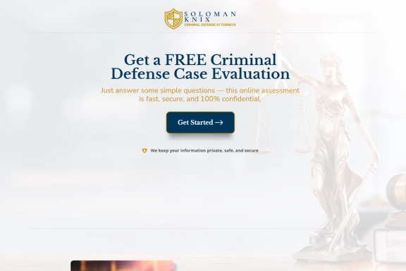 Criminal Defense Case Evaluation