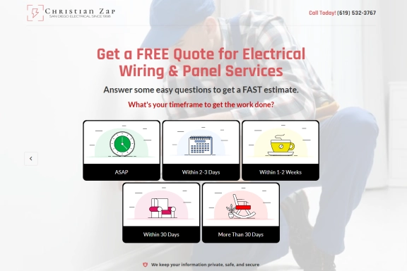 Electrician Quote Request