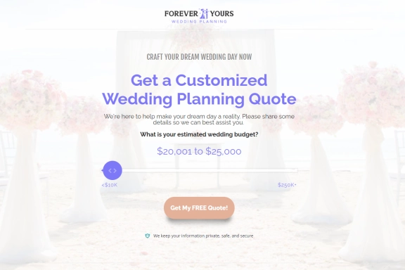 Wedding Planning Quote